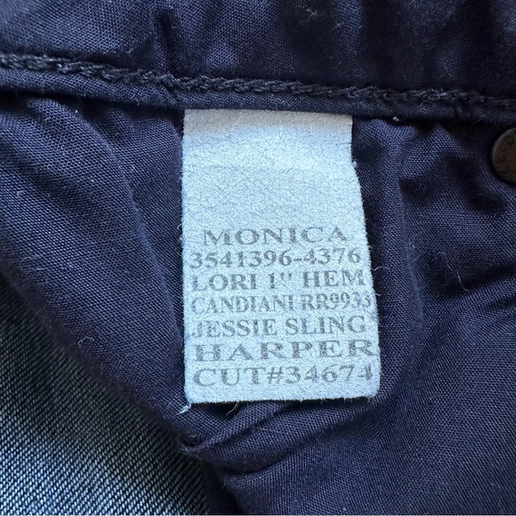 Paige Denim by REVOLVE Monica Lori 1" Hem Harper Wide Leg High Waist - Size 27 - Picture 13 of 15